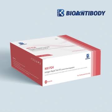 HIV p24 Antigen & HIV 1/2 Antibody Rapid Test Kit. 25 Tests/Box. bioantibody biotechnology