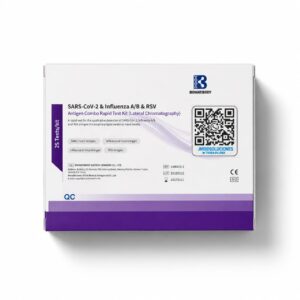 SARS-CoV-2 & Influenza A/B & RSV Antigen Combo Rapid Test Kit   25 Tests/Box. bioantibody biotechnology